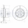 Image de Disque De Frein Delphi Bg3568 Opel