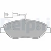 Image de Kit De Plaquettes De Frein, Frein À Disque Lp1720 Delphi Delphi Lp1720 Alfa Romeo;Fiat;Lancia