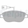 Image de Kit De Plaquettes De Frein, Frein À Disque Lp1721 Delphi Delphi Lp1721 Abarth;Citroen;Fiat;Lancia;Opel;Vauxhall