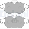 Image de Kit De Plaquettes De Frein, Frein À Disque Lp1723 Delphi Delphi Lp1723 Cadillac;Fiat;Opel;Saab;Vauxhall