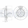 Image de Disque De Frein Delphi Bg9514 Volvo