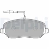 Image de Kit De Plaquettes De Frein, Frein À Disque Lp1792 Delphi Delphi Lp1792 Citroen;Fiat;Lancia;Peugeot