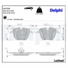 Image de Kit De Plaquettes De Frein, Frein À Disque Lp1793 Delphi Delphi Lp1793 Bentley;Bmw;Rolls-Royce
