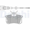 Image de Kit De Plaquettes De Frein, Frein À Disque Lp1815 Delphi Delphi Lp1815 Audi;Seat;Skoda;Volkswagen