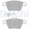Image de Kit De Plaquettes De Frein, Frein À Disque Lp1825 Delphi Delphi Lp1825 Audi;Seat;Skoda;Volkswagen