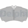Image de Kit De Plaquettes De Frein, Frein À Disque Lp1826 Delphi Delphi Lp1826 Iveco