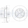 Image de Disque De Frein Delphi Bg3771 Opel;Vauxhall