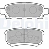 Image de Kit De Plaquettes De Frein, Frein À Disque Lp1852 Delphi Delphi Lp1852 Chrysler;Dodge;Jeep;Lexus;Mitsubishi