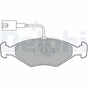 Image de Kit De Plaquettes De Frein, Frein À Disque Lp1855 Delphi Delphi Lp1855 Fiat;Lancia