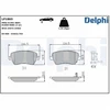 Image de Kit De Plaquettes De Frein, Frein À Disque Lp1865 Delphi Delphi Lp1865 Nissan;Opel;Suzuki;Vauxhall