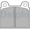 Image de Jeu De Plaquettes De Frein, Frein À Disque Lp20 Delphi Delphi Lp20 Alfa Romeo;Bmw;Ferrari;Ford;Mercedes-Benz;Opel;Porsche;Volkswagen