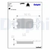 Image de Jeu De Plaquettes De Frein Lp100 Delphi Delphi Lp100 Citroen