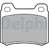 Image de Jeu De Plaquettes De Frein, Frein À Disque Lp440 Delphi Delphi Lp440 Mercedes-Benz