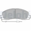 Image de Kit De Plaquettes De Frein, Frein À Disque Lp504 Delphi Delphi Lp504 Opel;Renault;Vauxhall