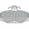 Image de Kit De Plaquettes De Frein, Frein À Disque Lp507 Delphi Delphi Lp507 Ford