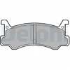 Image de Kit De Plaquettes De Frein, Frein À Disque Lp521 Delphi Delphi Lp521 Daihatsu;Mazda