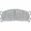 Image de Kit De Plaquettes De Frein, Frein À Disque Lp530 Delphi Delphi Lp530 Kia;Mazda