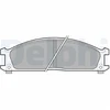 Image de Kit De Plaquettes De Frein, Frein À Disque Lp543 Delphi Delphi Lp543 Infiniti;Nissan;Subaru