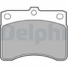 Image de Kit De Plaquettes De Frein, Frein À Disque Lp578 Delphi Delphi Lp578 Daihatsu