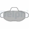 Image de Kit De Plaquettes De Frein, Frein À Disque Lp771 Delphi Delphi Lp771 Fiat