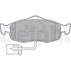 Image de Kit De Plaquettes De Frein, Frein À Disque Lp781 Delphi Delphi Lp781 Ford;Nissan