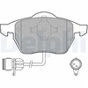 Image de Kit De Plaquettes De Frein, Frein À Disque Lp784 Delphi Delphi Lp784 Audi;Ford;Seat;Volkswagen