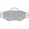 Image de Kit De Plaquettes De Frein, Frein À Disque Lp787 Delphi Delphi Lp787 Citroen