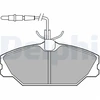 Image de Kit De Plaquettes De Frein, Frein À Disque Lp788 Delphi Delphi Lp788 Alpine;Renault