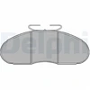 Image de Kit De Plaquettes De Frein, Frein À Disque Lp828 Delphi Delphi Lp828 Nissan;Vauxhall