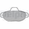 Image de Kit De Plaquettes De Frein, Frein À Disque Lp851 Delphi Delphi Lp851 Fiat;Lancia