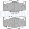 Image de Kit De Plaquettes De Frein, Frein À Disque Lp854 Delphi Delphi Lp854 Bmw;Toyota;Volkswagen