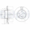 Image de Disque De Frein Delphi Bg3870 Bmw