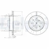 Image de Disque De Frein Delphi Bg3884 Opel;Subaru;Suzuki;Vauxhall