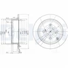 Image de Disque De Frein Delphi Bg3889 Toyota