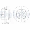 Image de Disque De Frein Delphi Bg3896 Ford;Mazda