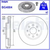 Image de Disque De Frein Delphi Bg4004 Fiat;Opel;Vauxhall