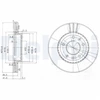 Image de Disque De Frein Delphi Bg4015 Kia