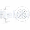 Image de Disque De Frein Delphi Bg4017 Kia