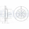 Image de Disque De Frein Delphi Bg4019 Kia