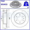 Image de Disque De Frein Delphi Bg4033 Mercedes-Benz;Volkswagen