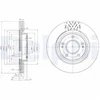 Image de Disque De Frein Delphi Bg4034 Mitsubishi