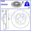 Image de Disque De Frein Delphi Bg4045 Dacia;Renault;Smart