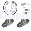 Image de Jeu De âchoires De Frein Delphi Kp850 Audi;Seat;Skoda;Volkswagen