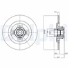 Image de Disque De Frein Delphi Bg9025rs Renault