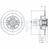 Image de Disque De Frein Delphi Bg9028rs Renault