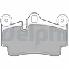 Image de Kit De Plaquettes De Frein, Frein À Disque Lp1998 Delphi Delphi Lp1998 Audi;Porsche;Volkswagen