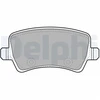 Image de Kit De Plaquettes De Frein, Frein À Disque Lp2008 Delphi Delphi Lp2008 Ford;Land Rover;Volvo
