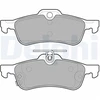 Image de Kit De Plaquettes De Frein, Frein À Disque Lp2007 Delphi Delphi Lp2007 Daihatsu;Honda;Toyota