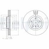 Image de Disque De Frein Delphi Bg4107 Infiniti;Nissan