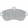 Image de Kit De Plaquettes De Frein, Frein À Disque Lp2028 Delphi Delphi Lp2028 Mercedes-Benz